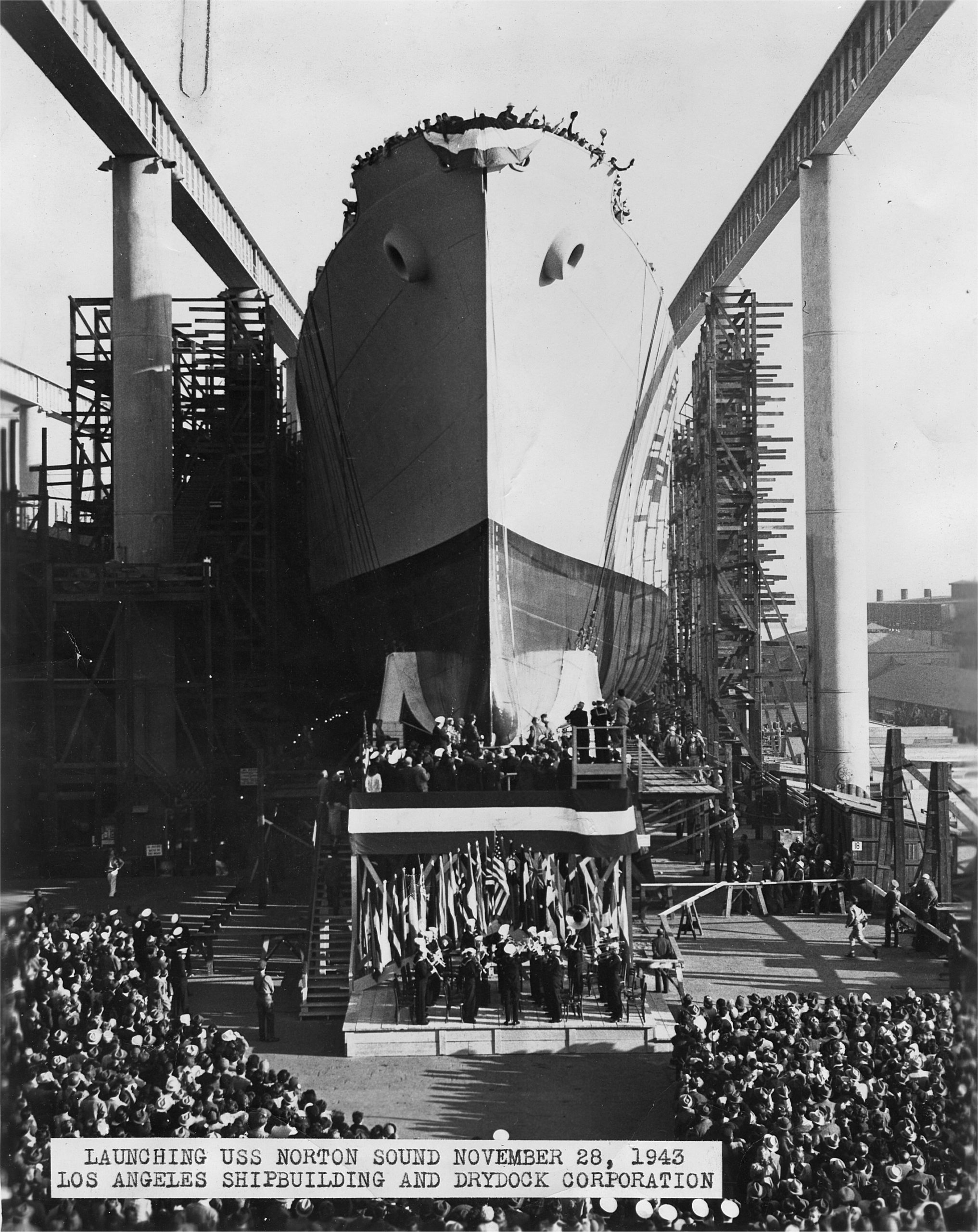 Seaplane Tender USS Norton Sound