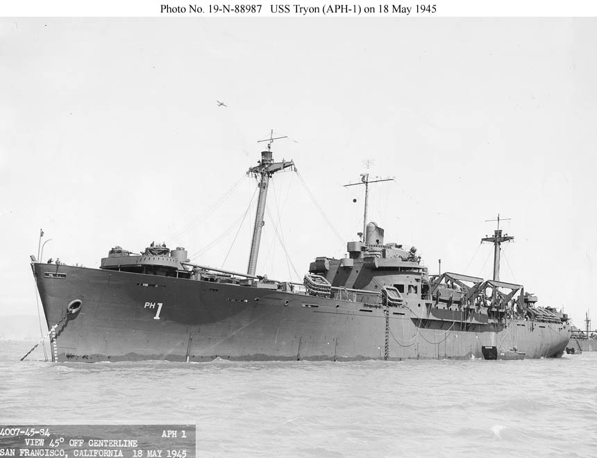 Evacuation Ship USS Tryon