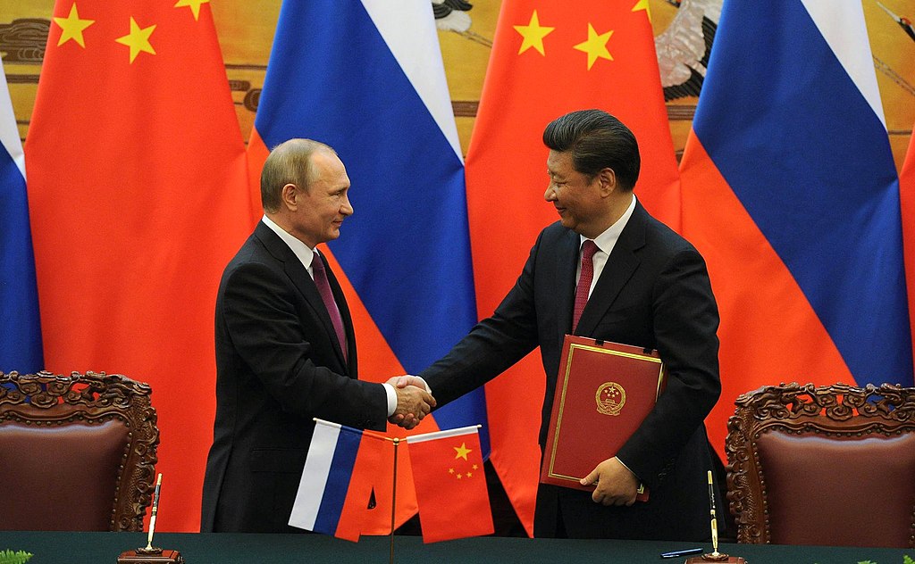 Vladimir Putin and Xi Jinping