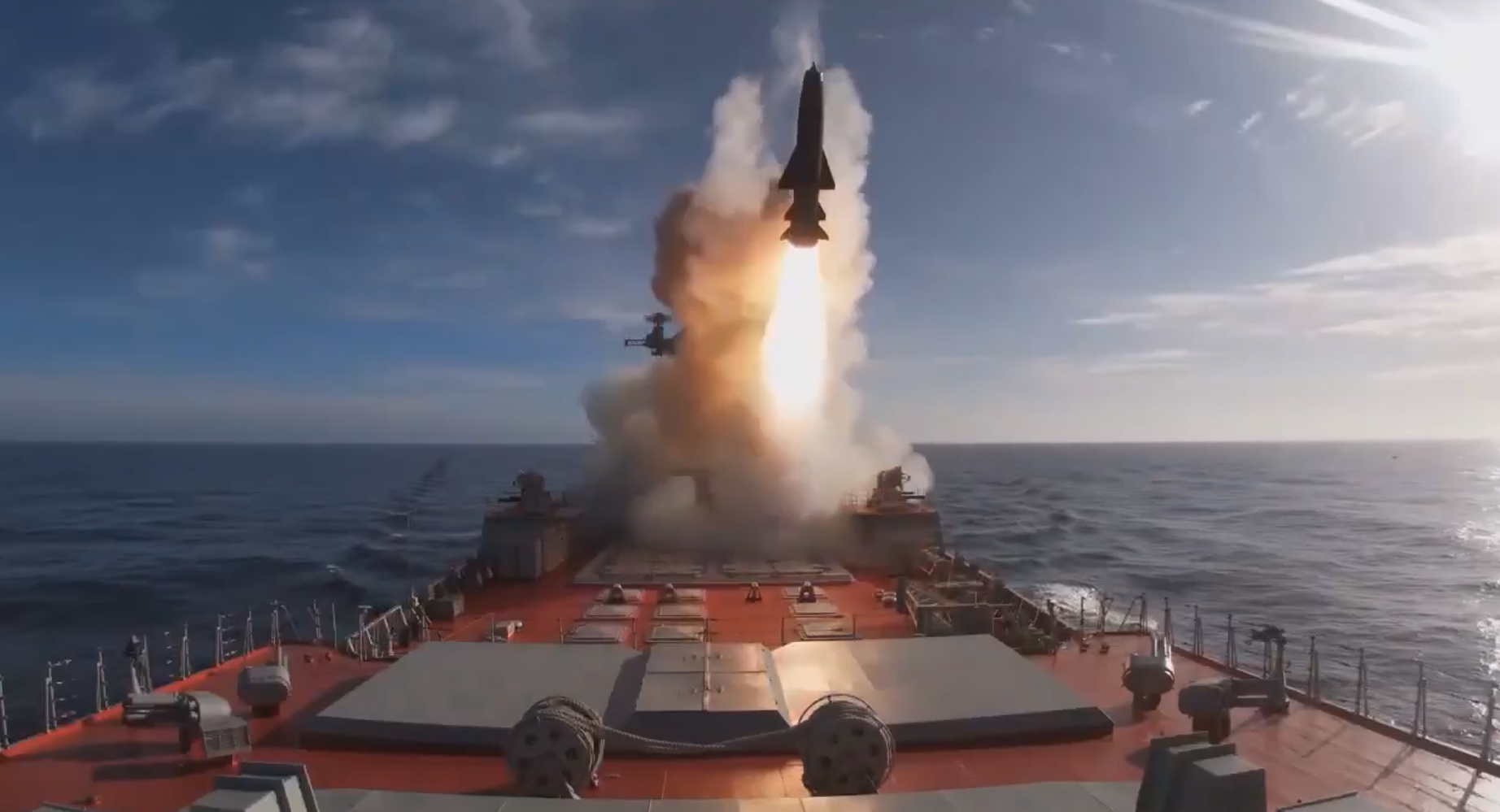 Northern Fleet test cruise missile