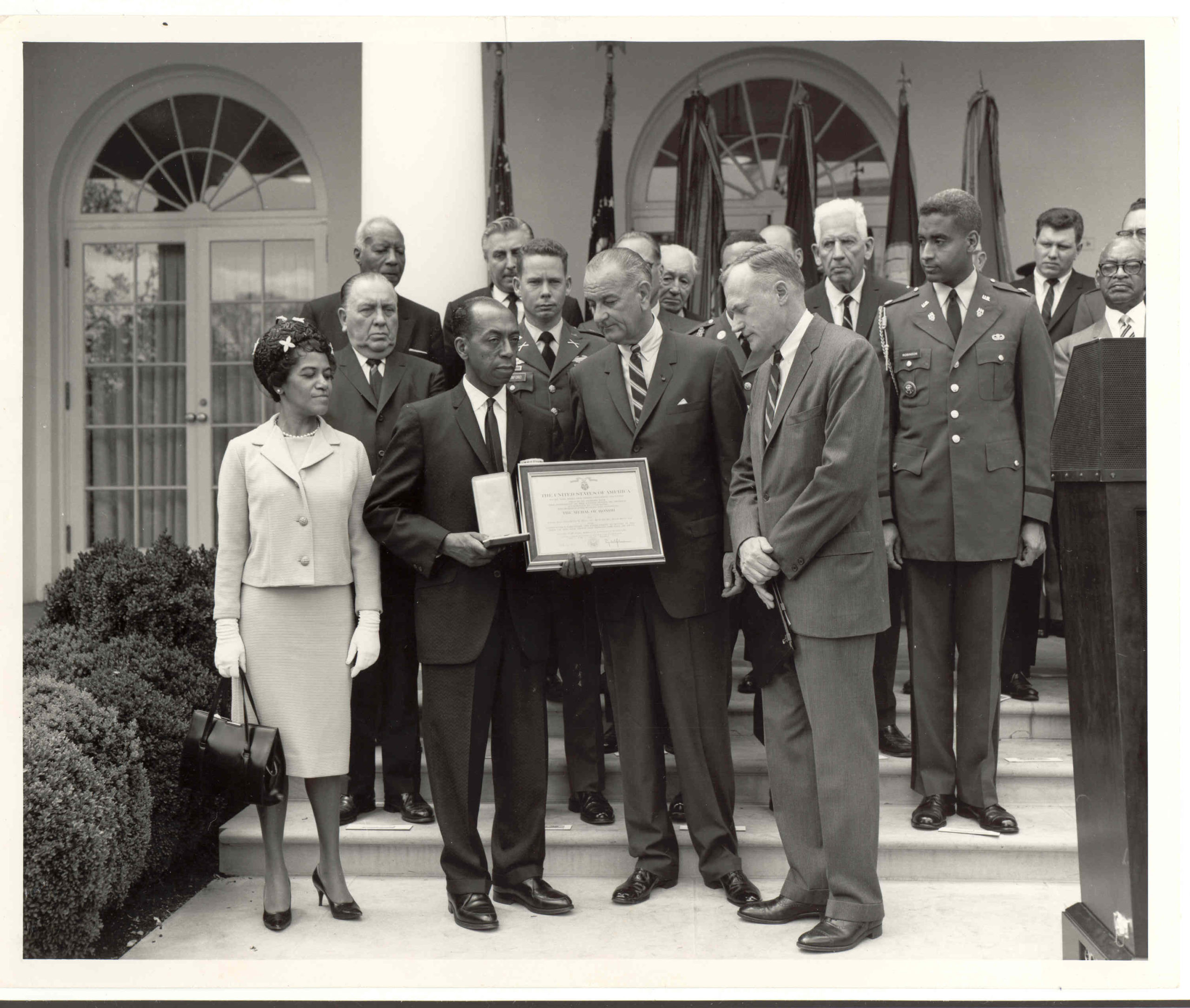 Medal of Honor Award Presentation 1966