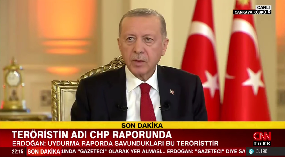 Erdogan CNN Turkish LIVE