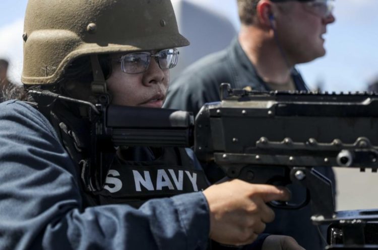 The Pic of the Day: USS Barry Conducts Live-Fire Weapons Exercise