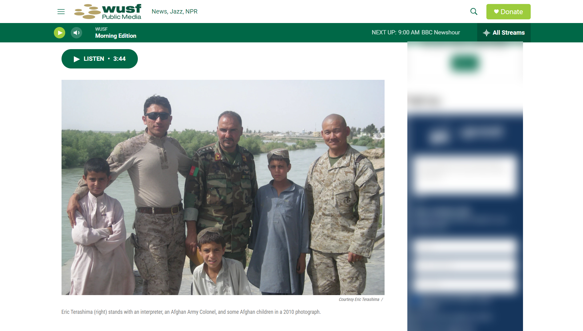 Eric Terashima and other US Veterans Helps Afghan allies to flee the country