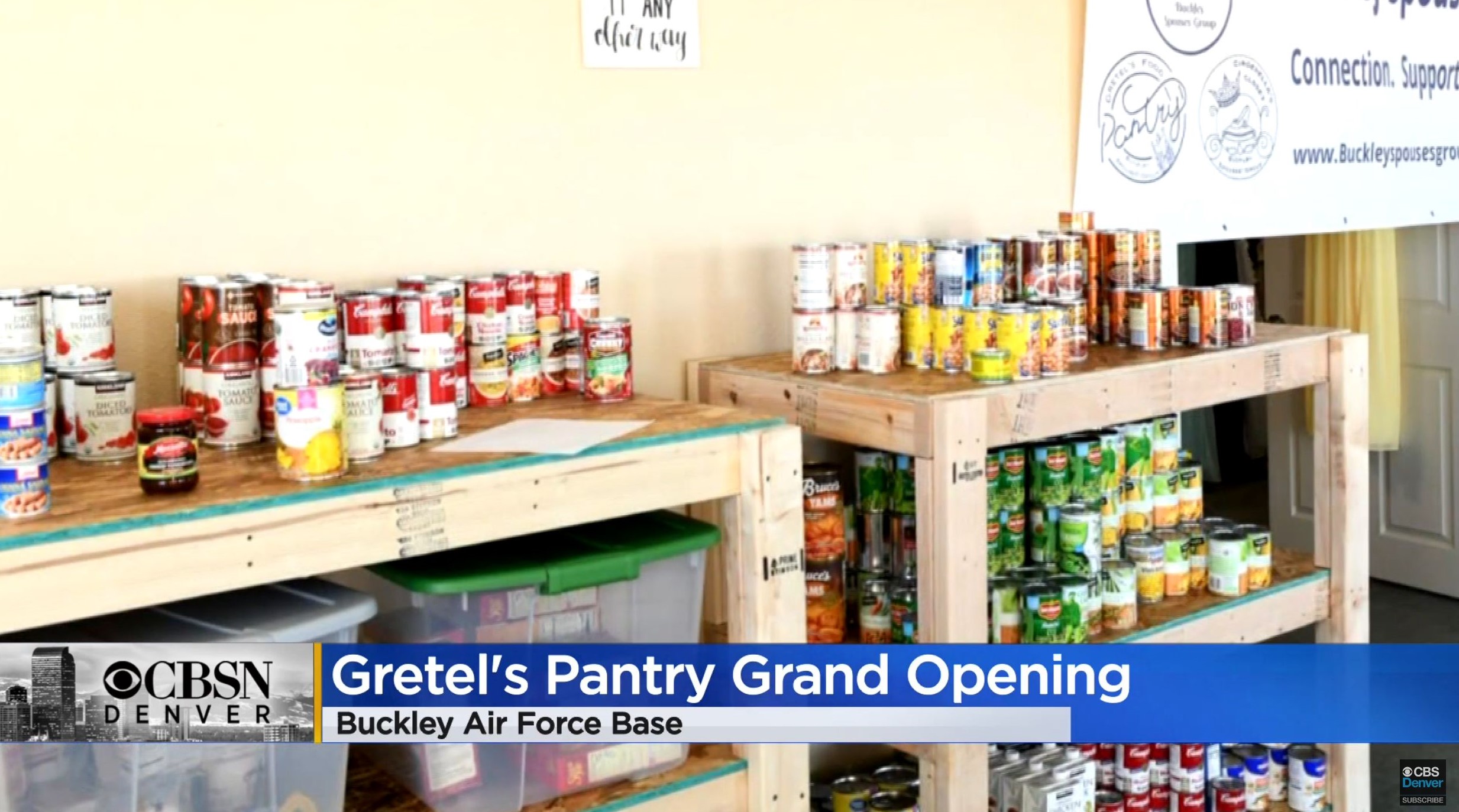 Buckley Space Force Base food bank