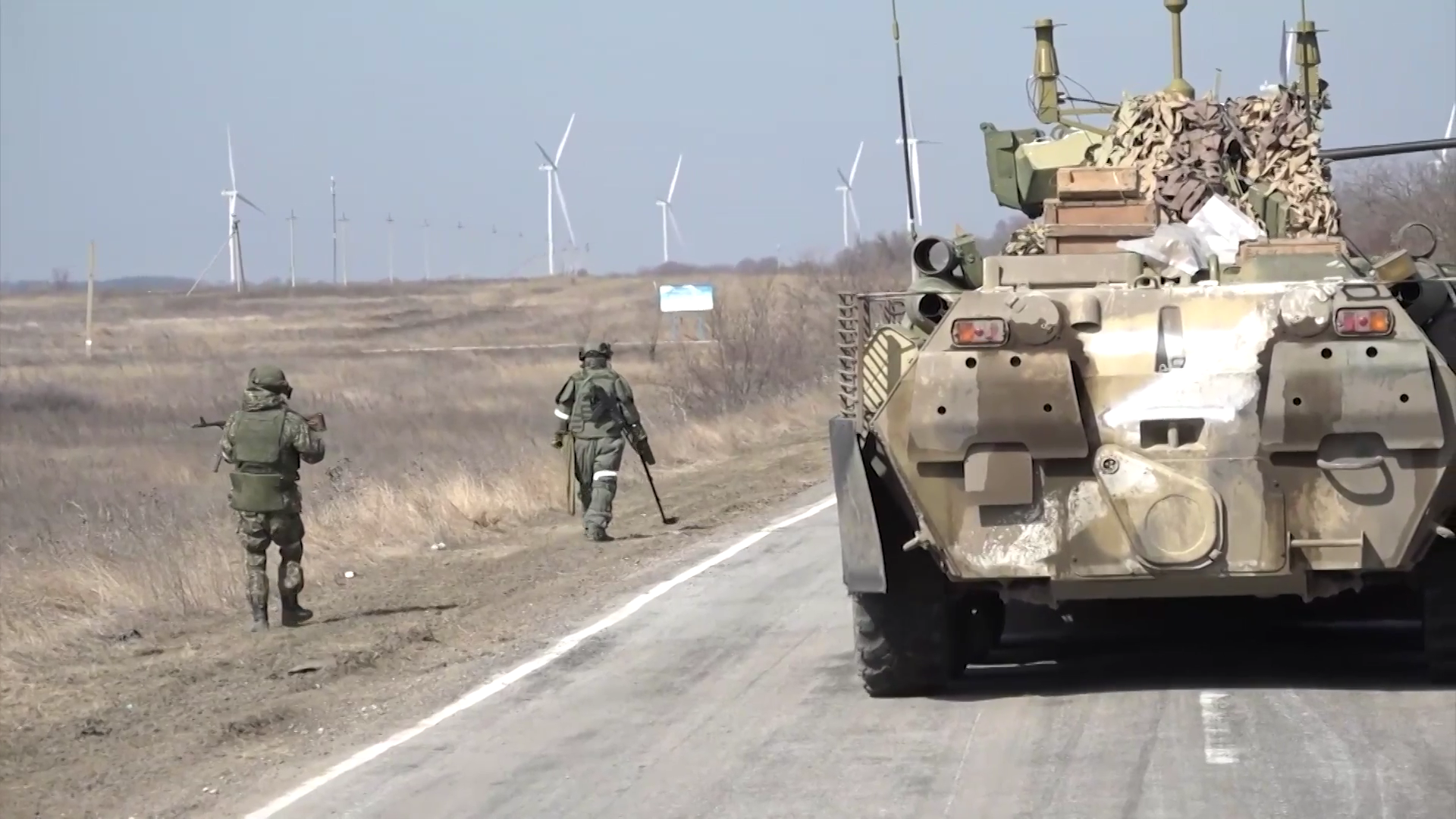 Russian demining troops conduct operations in the Southern Military District of Ukraine