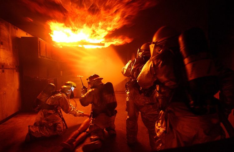 The Pic of the Day: USAF’s Intense Fire Training