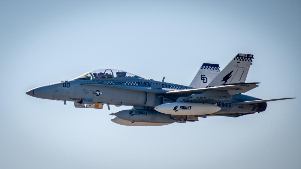 FA-18D Hornet aircraft