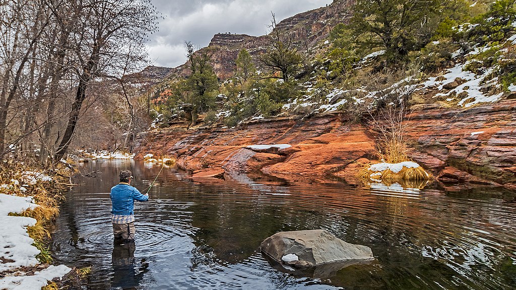 Fly Fishing On Oak Creek
