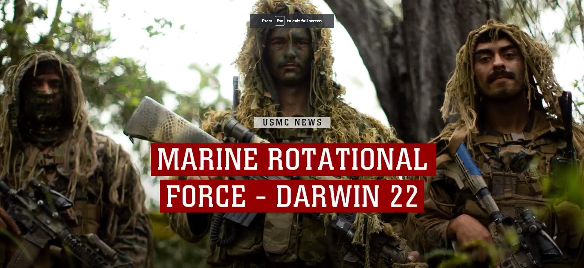 Watch Marine Rotational ForceDarwin 22 Explained SOFREP