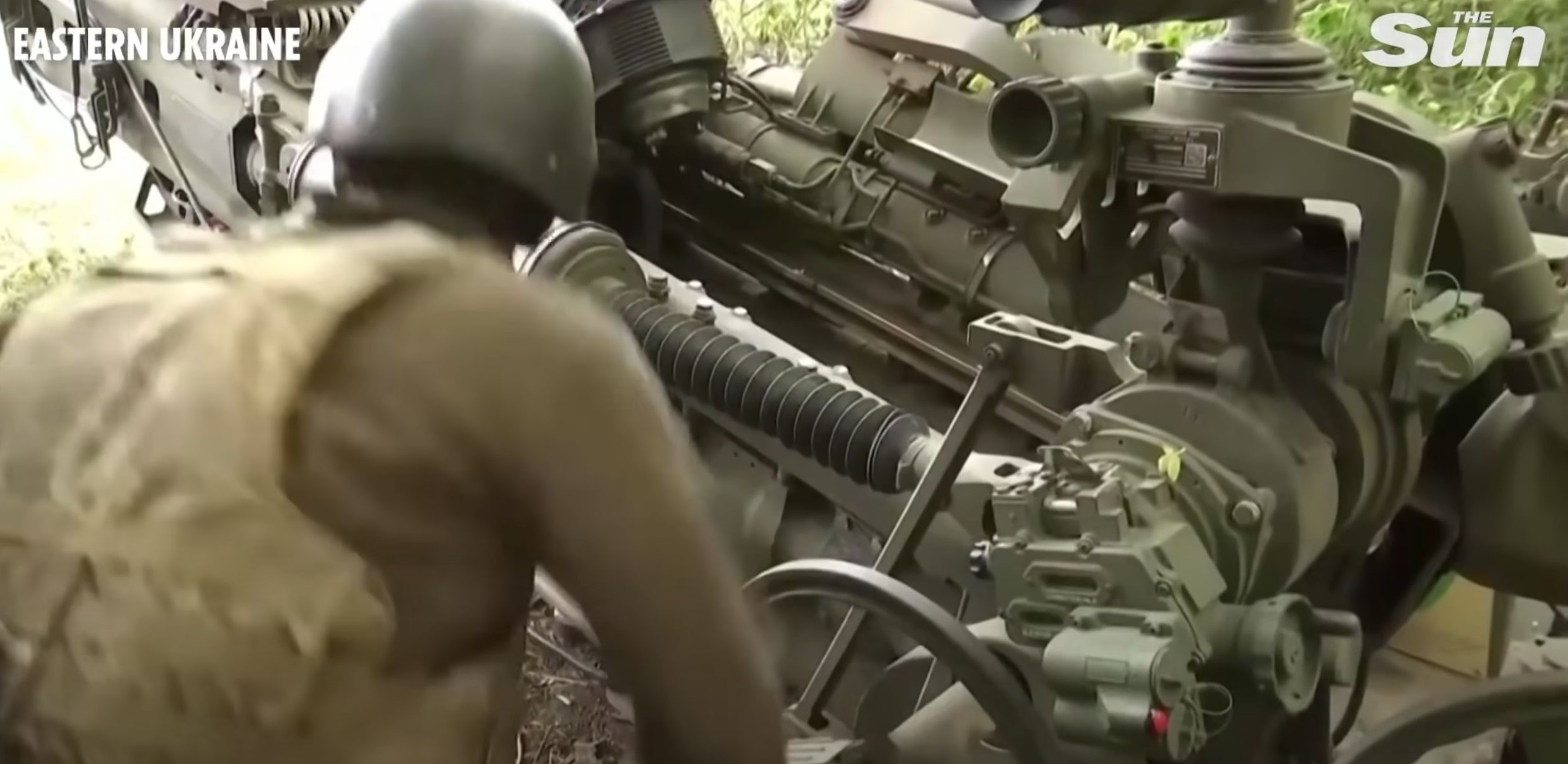 An M777 howitzer is being used against Russian forces in Ukraine