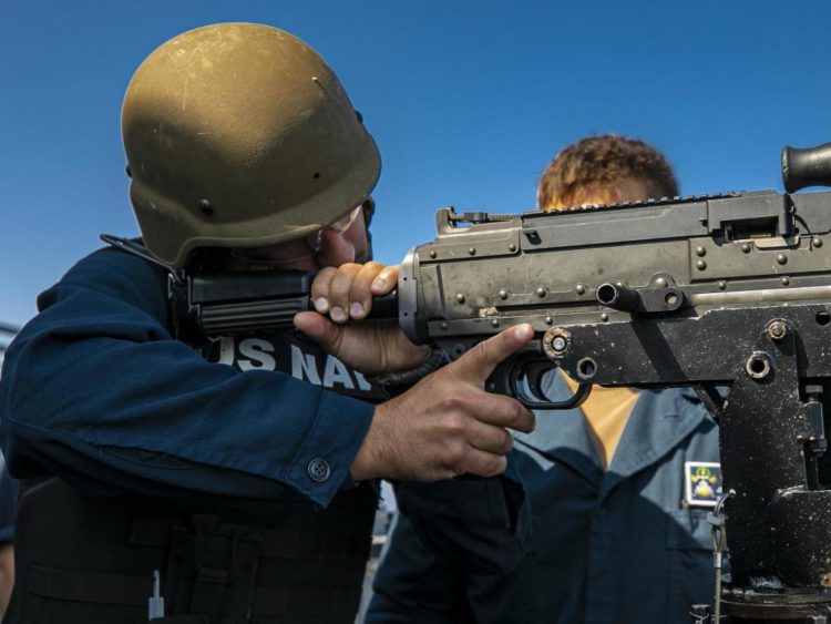 The Pic of the Day: Checking Out Navy’s M240B Machine Gun