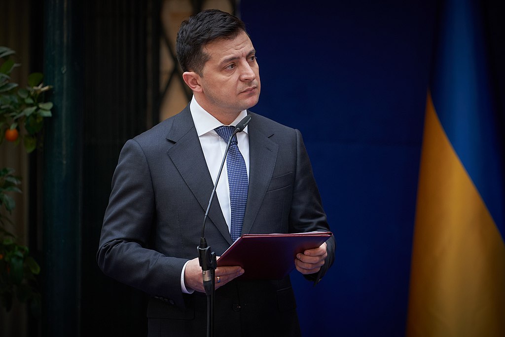 President Volodymyr Zelensky