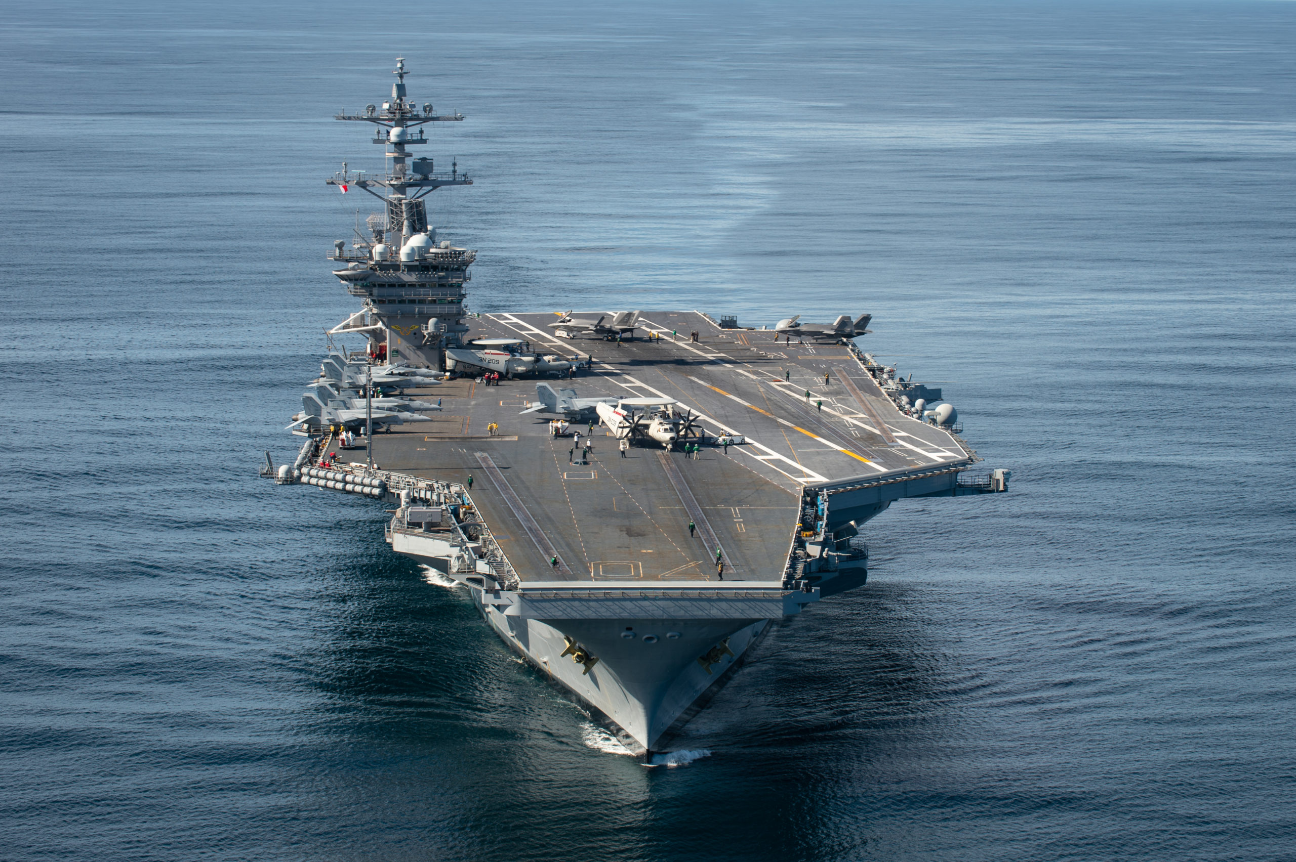 USS Carl Vinson (CVN 70) at Sea