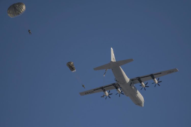 The Pic of the Day: Paratroopers’ Ready for Smooth Landing!