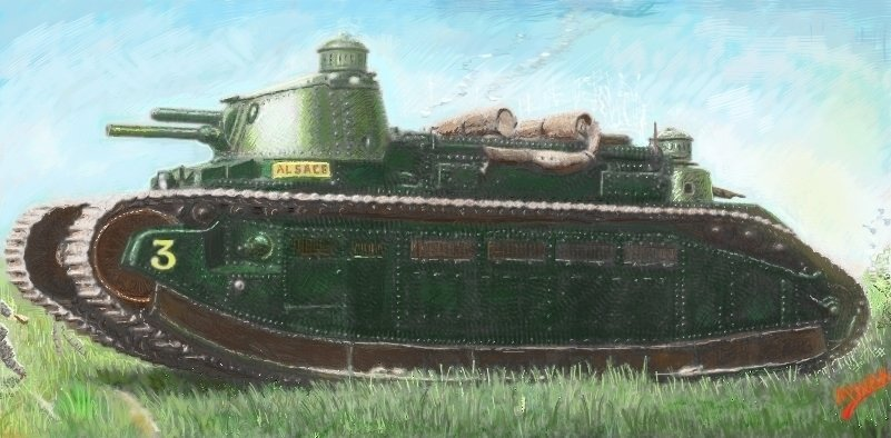 Char 2C Painting