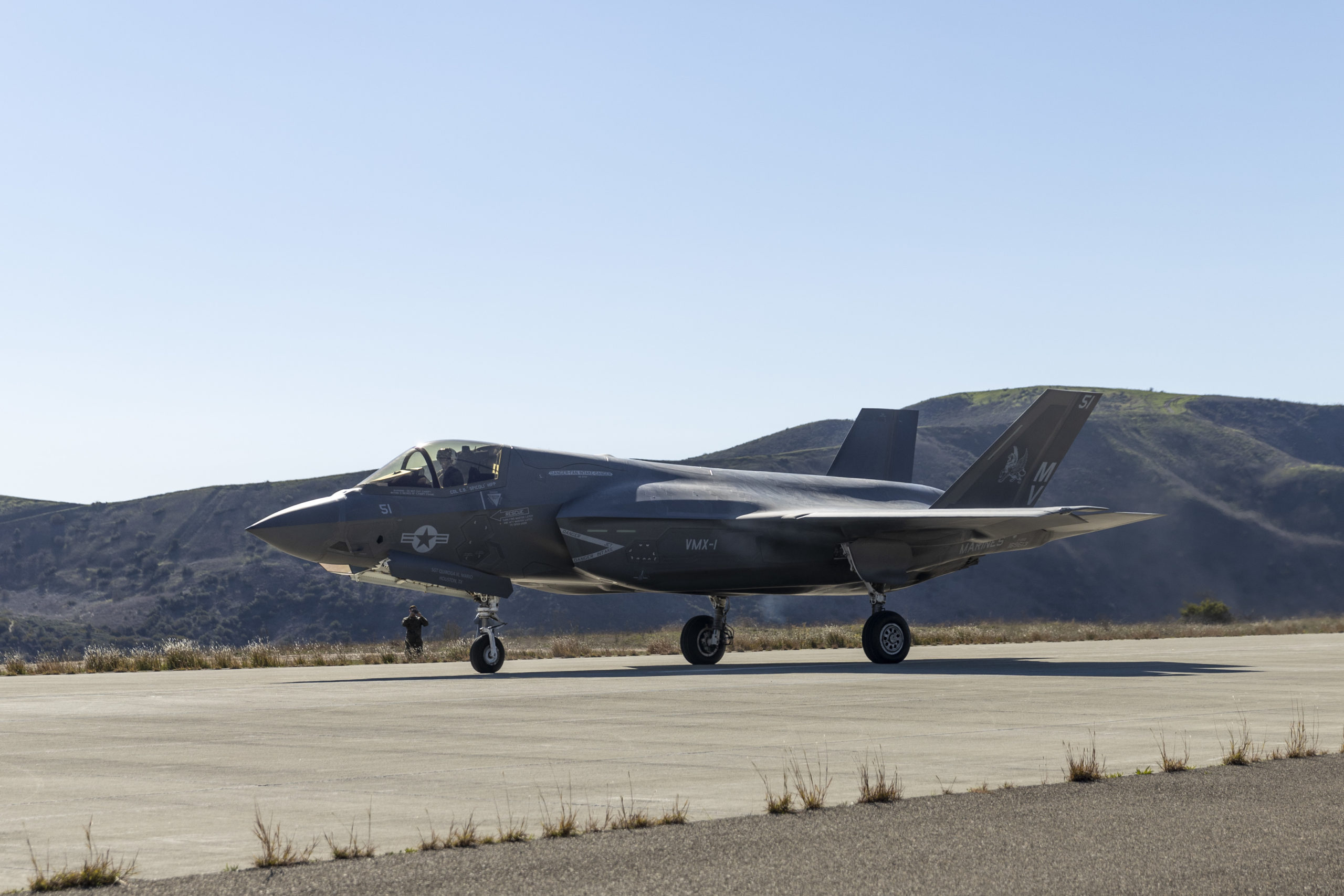 Steel Knight 23: F-35B Lightning II Landing at HOLF
