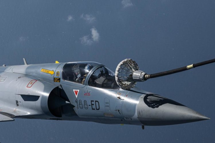 The Pic of the Day: French Mirage 2000 Refuels During African Mission