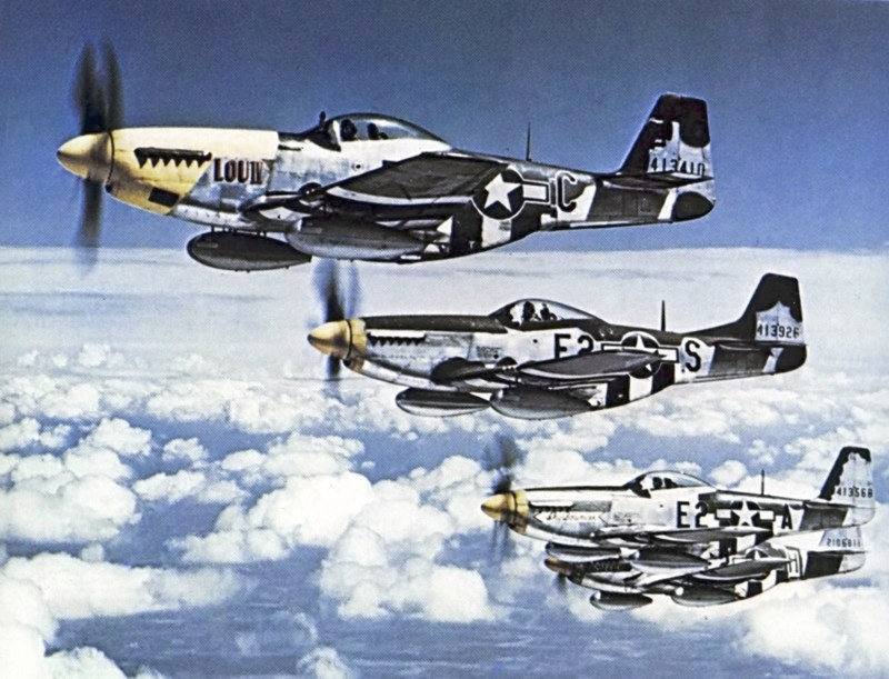 Mighty Eight P51s