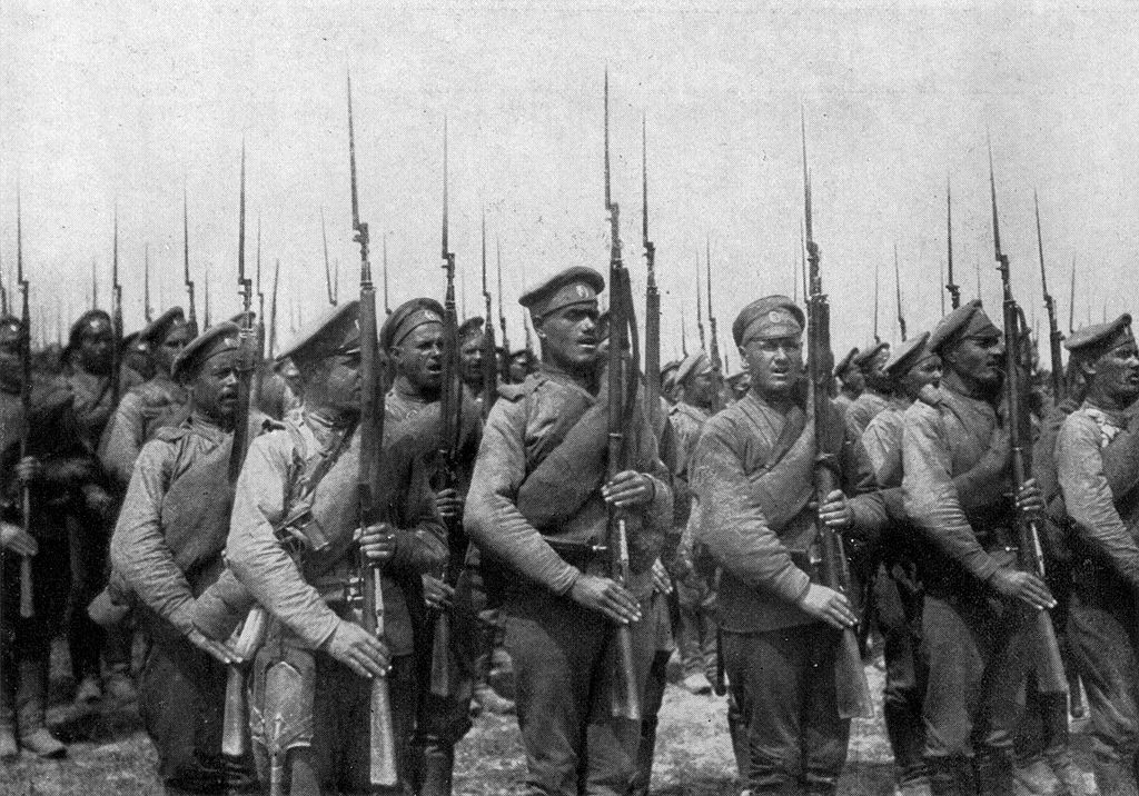 Russian Forces with Mosin-Nagant