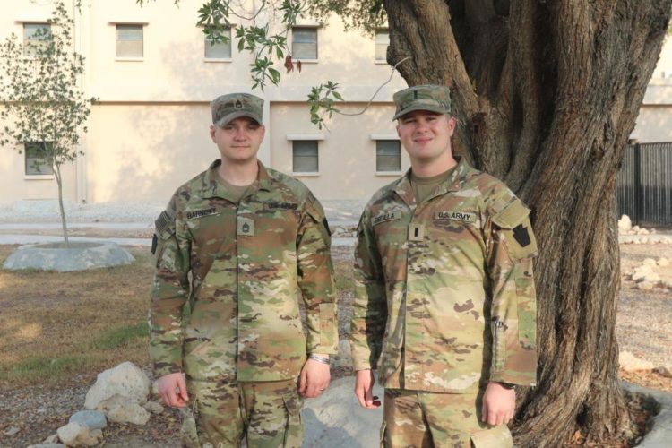 Military Feature: Cousins Strengthen Bond During Qatar Deployment