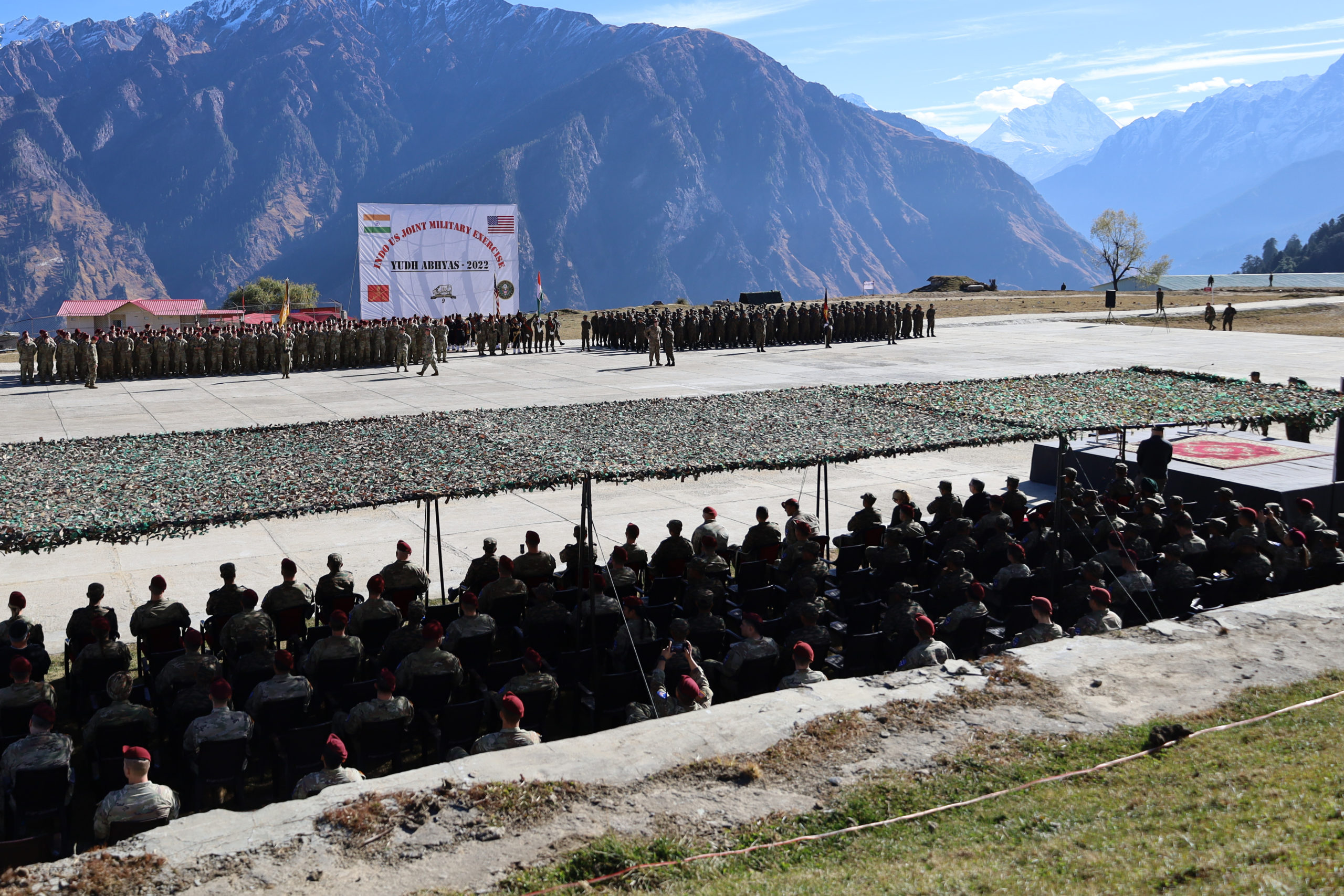 Yudh Abhyas 22 Opens in the Himalayas