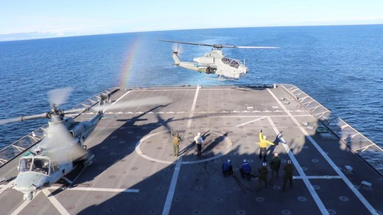 Littoral Combat Ship Integrates with Marine and Unmanned Steel Knight 23 Assets