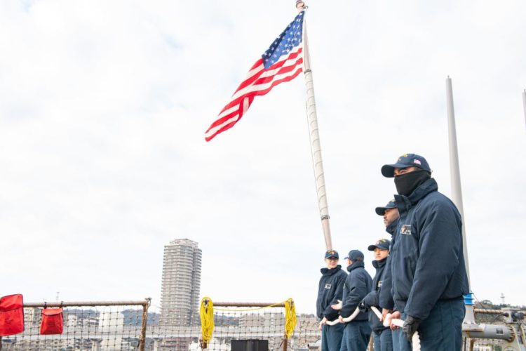 USS Milius Returns to Yokosuka After a Successful Deployment