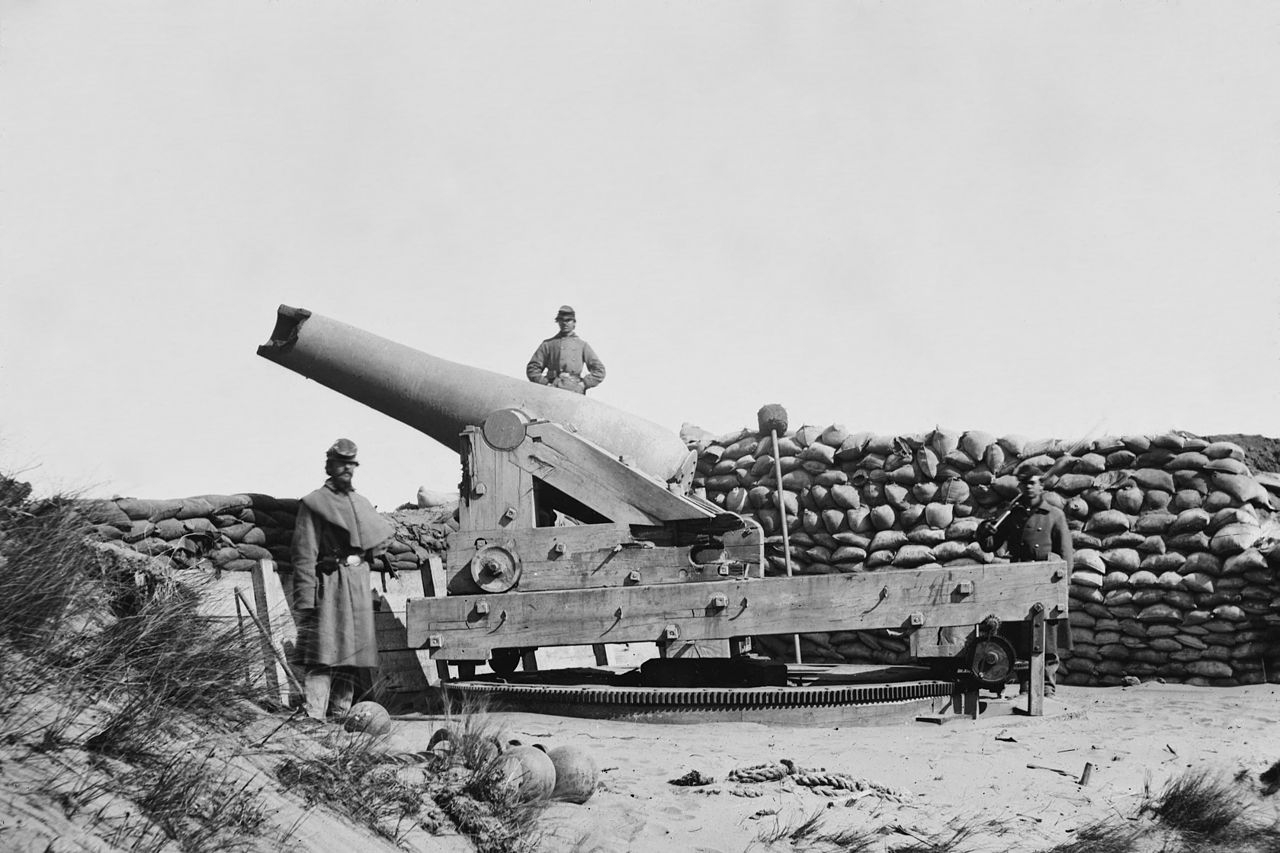 fort fisher cannon