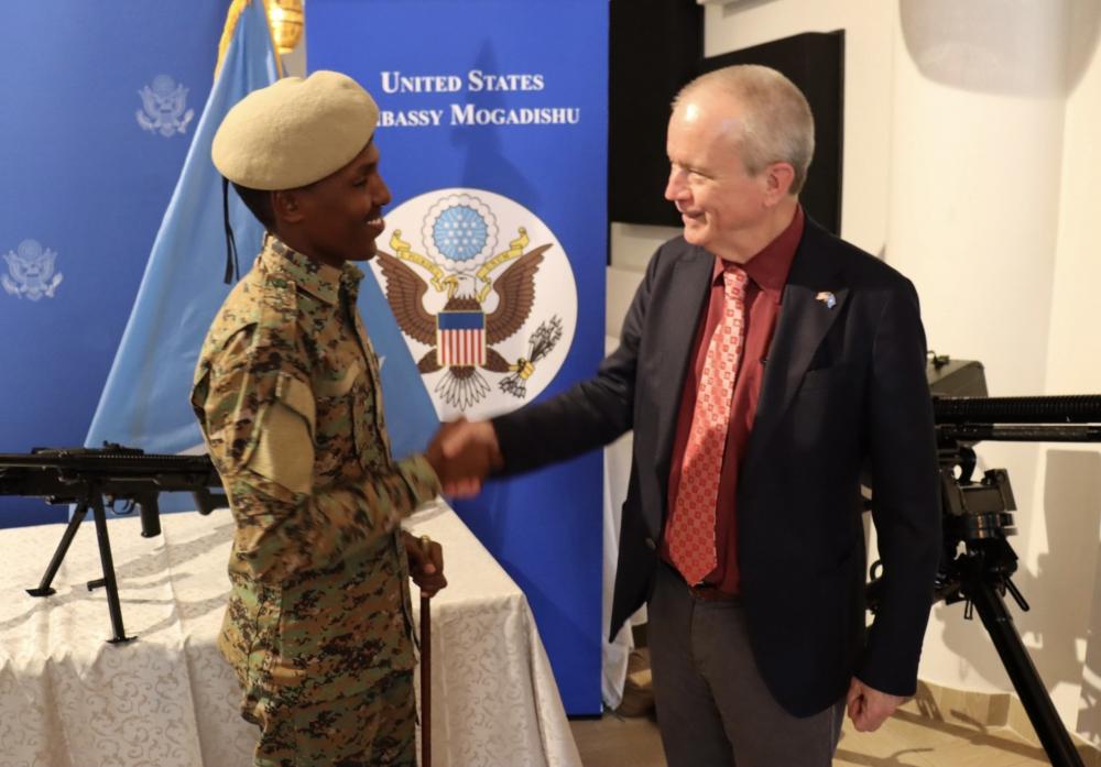 US Donates $9 Million in Weapons, Equipment To Support the Somali National Army
