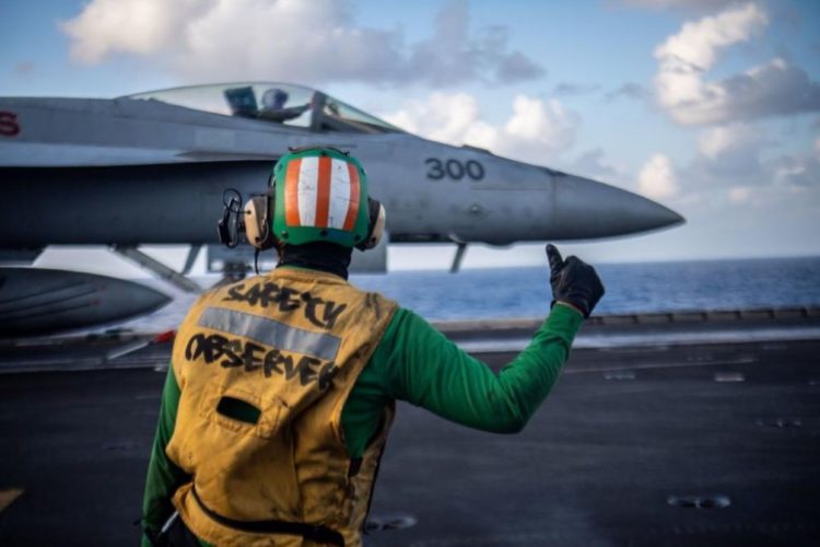 Pic of the Day: Thumbs Up to a Super Hornet