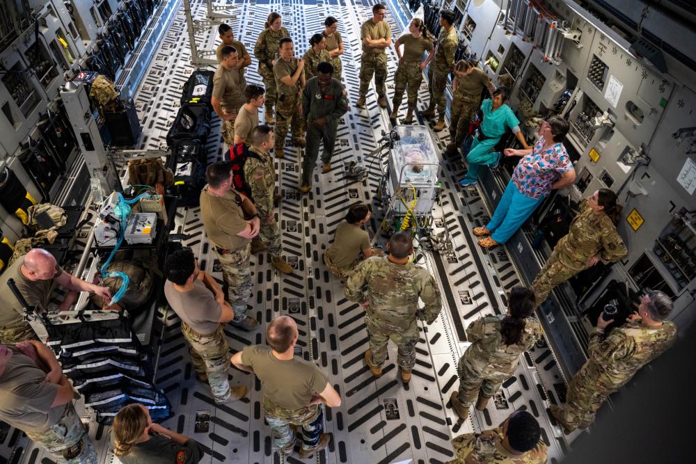 Critical Care Air Transport Team