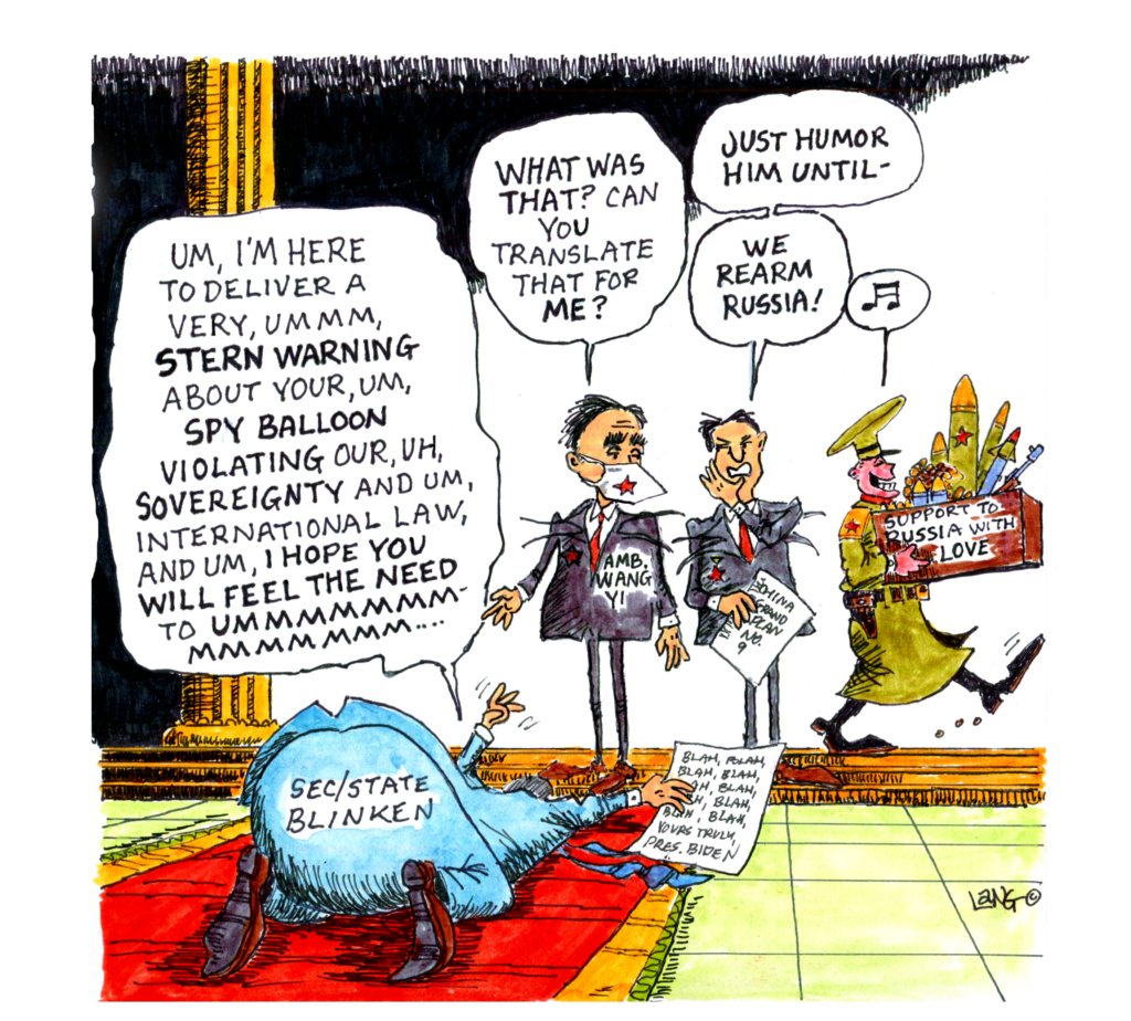 SOFREP Cartoon: US Sends 'Stern Warning' About China's Spy Balloons | SOFREP SOFREP Cartoon: US Sends 'Stern Warning' About China's Spy Balloons | SOFREP