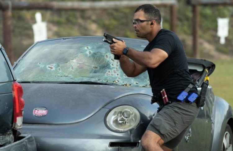 Pic of the Day: SF Officer at 3-Gun Competition