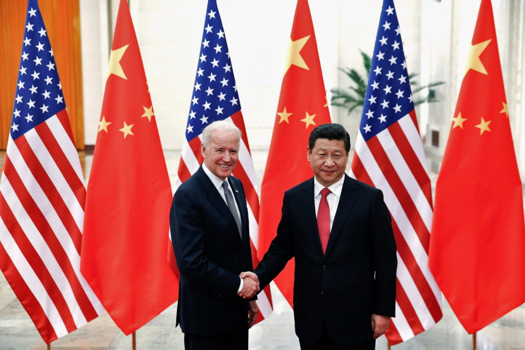 Biden and Jinping