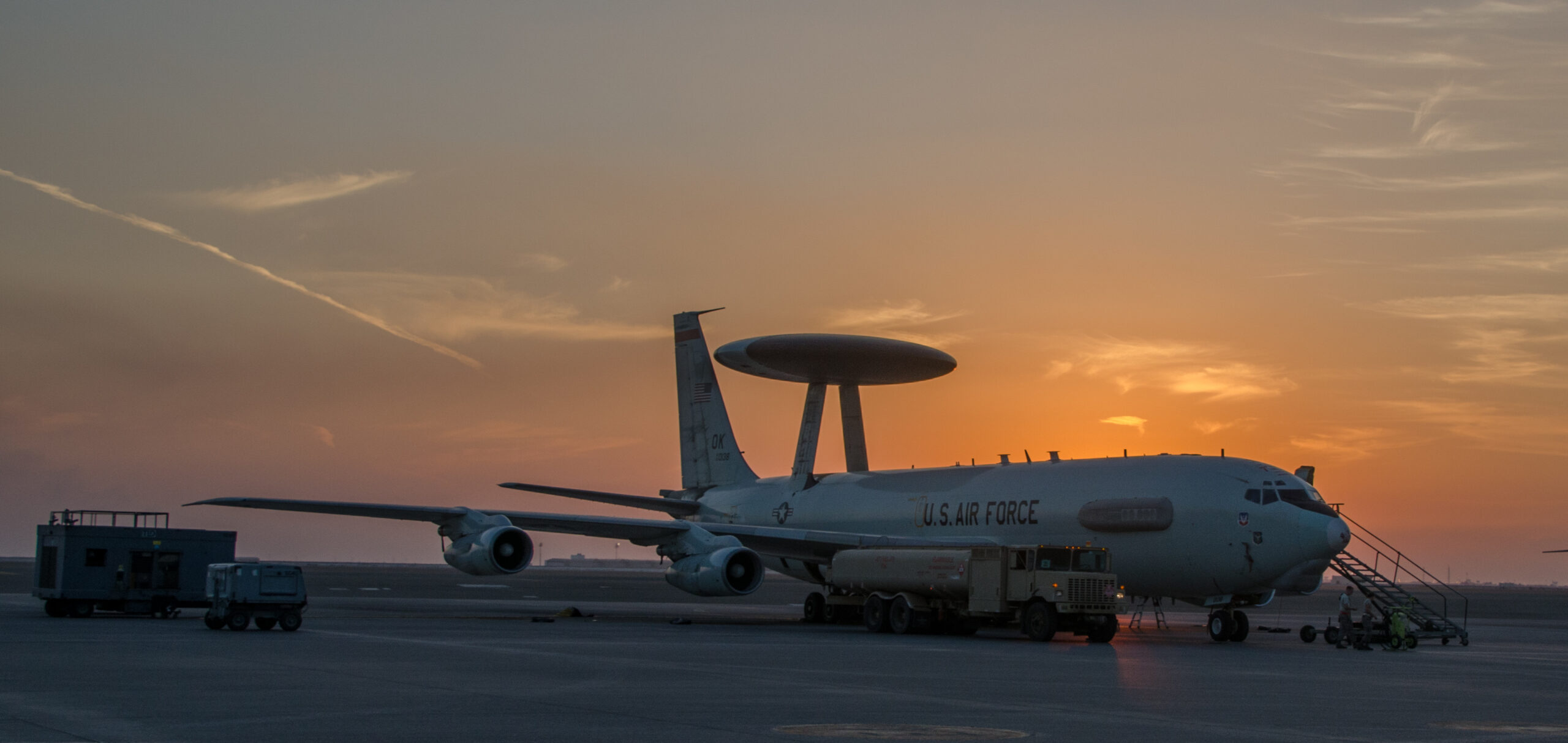 E-3 Sentry Sunset