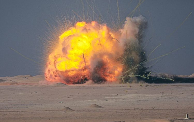 Pic of the Day: Desert Explosion