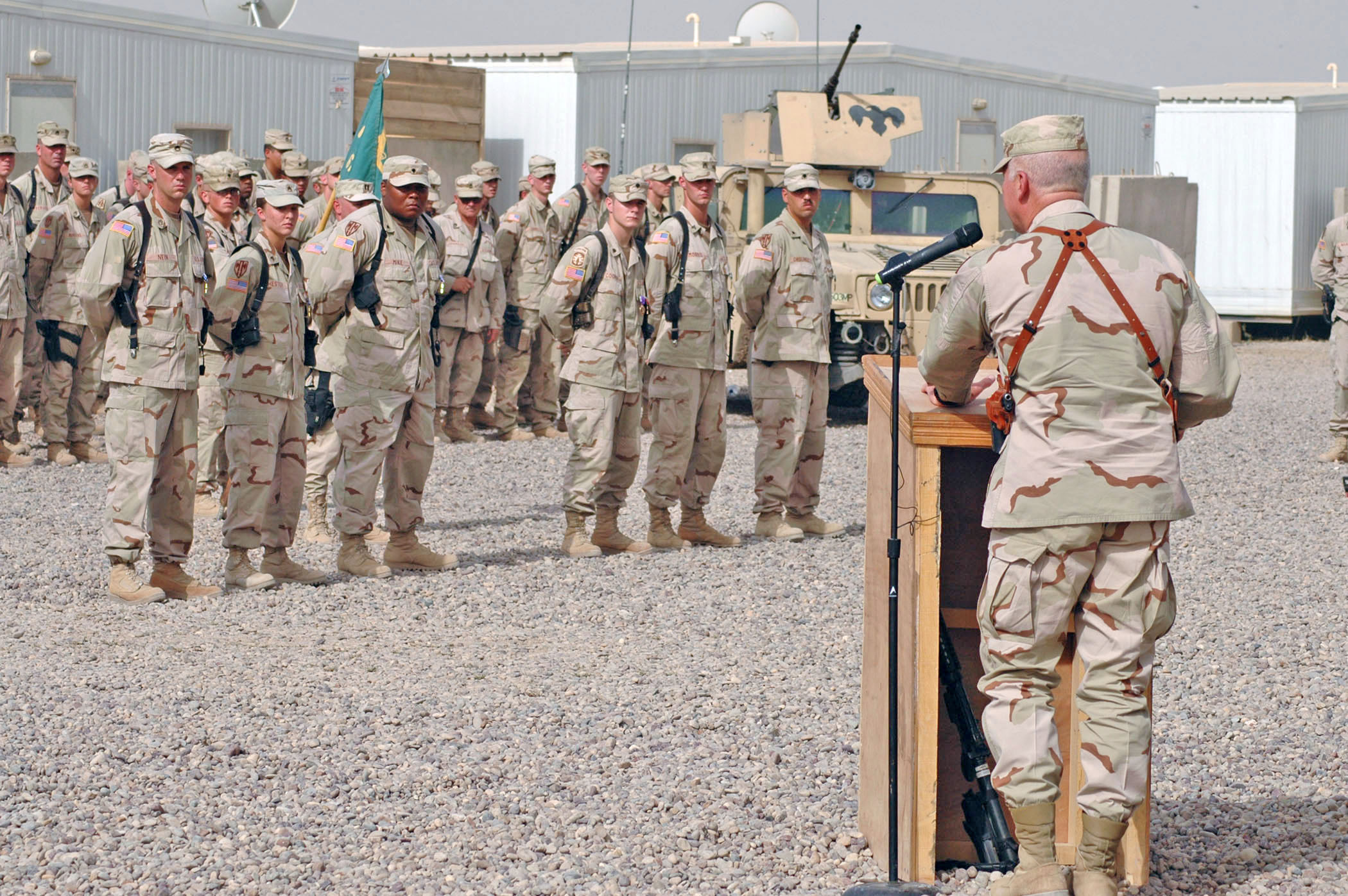 Camp Liberty, Iraq, 2005