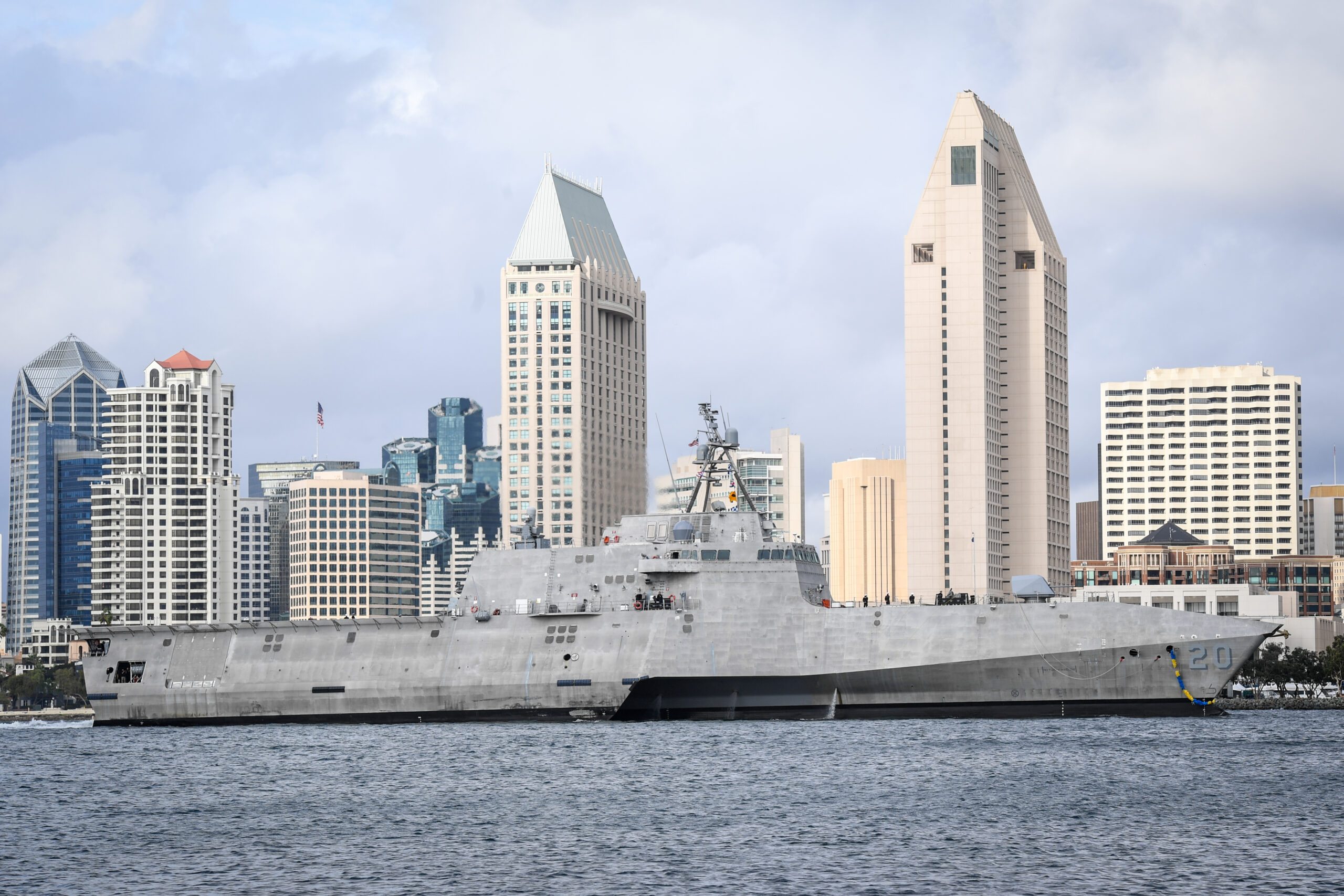 USS Cincinnati (LCS 20) Arrived in San Diego