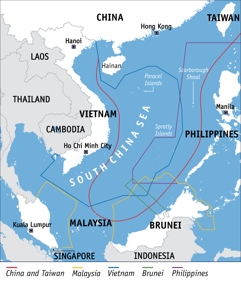 Disputed Spratly Islands