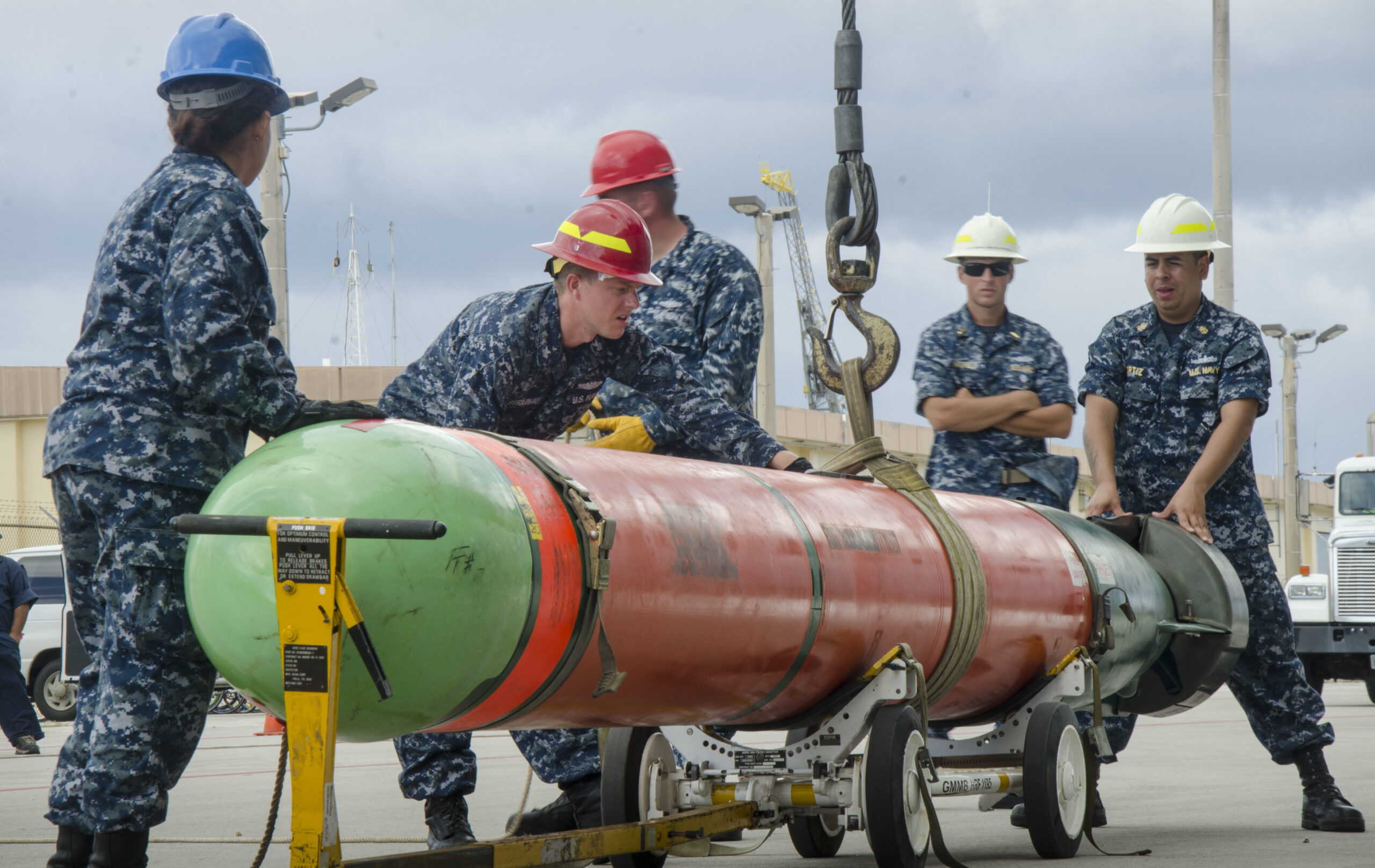 heavyweight Mk-48 torpedo