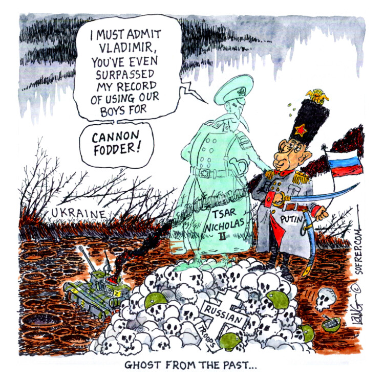 SOFREP Cartoon: Russian Cannon Fodder