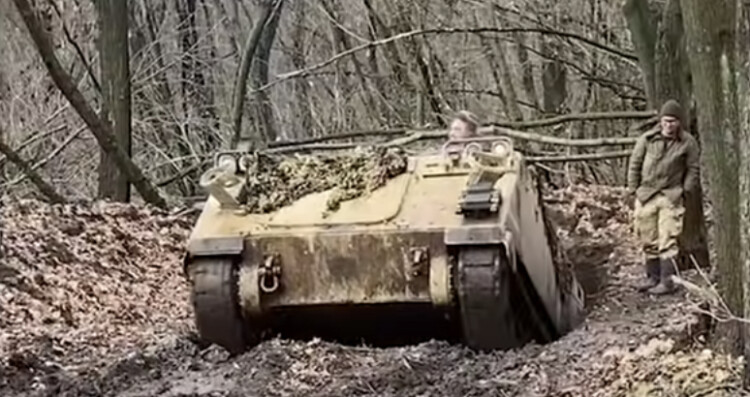 Russian Forces Seize US-Made Armored Personnel Carrier in Ukraine Conflict
