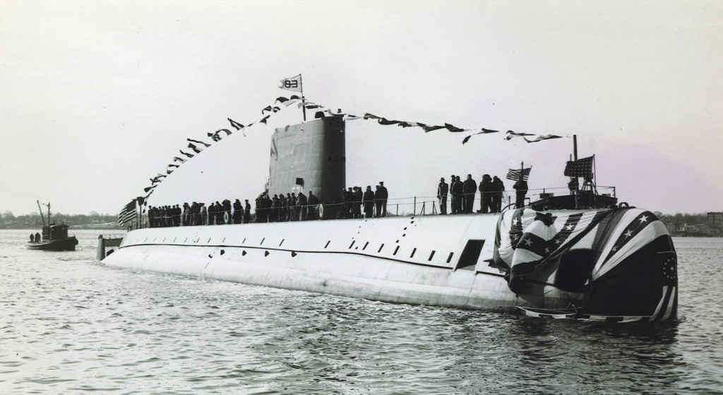 USS-Nautilus-christening-