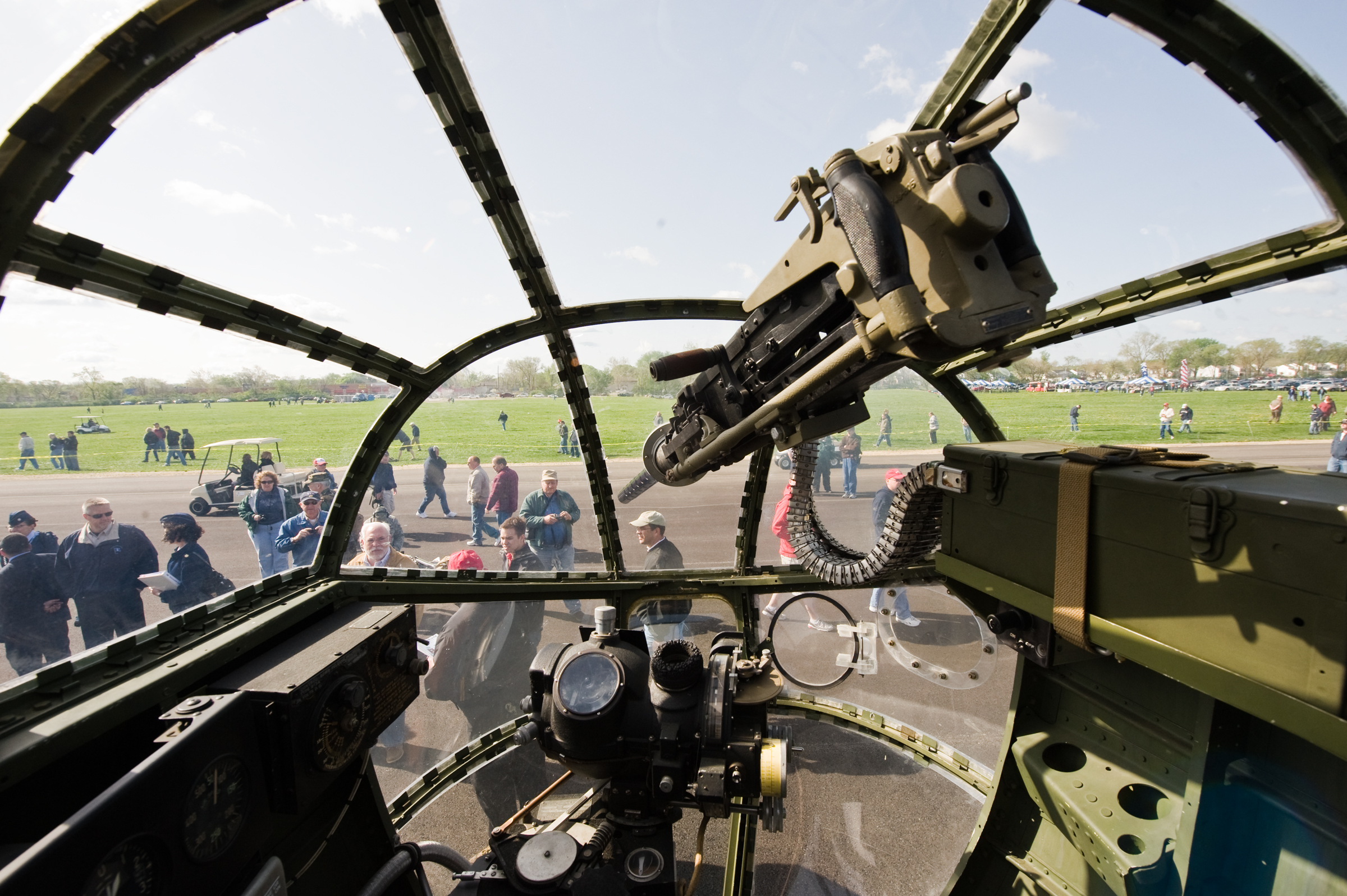 B-25 Mass Arrival and Display