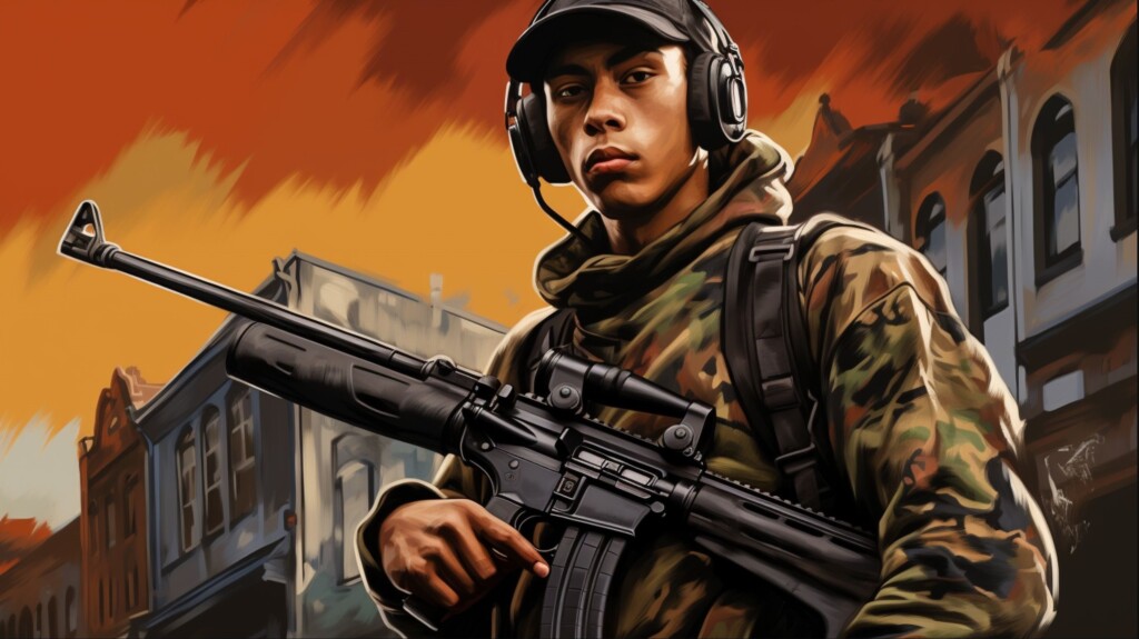 AI rendering of the Auckland Shooter