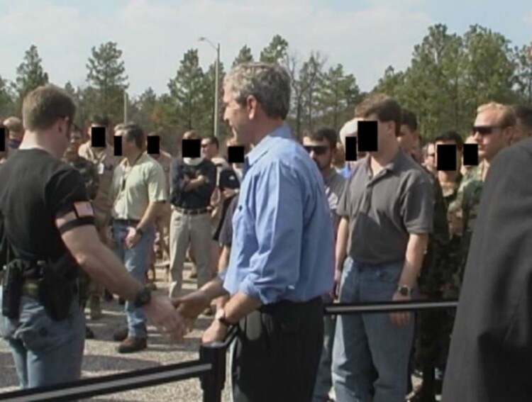 SOF Pic of the Day: George W. Bush Visits Delta Compound Post 9/11