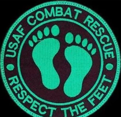PJ green feet patch