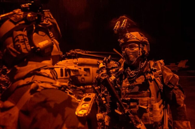 SOF Pic of the Day: Marine Forces Special Operations Command (MARSOC) Raiders Prepare for a Nighttime Training Exercise