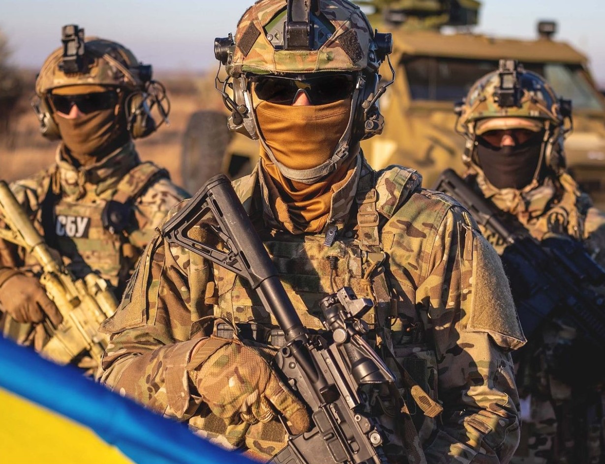 Ukraine Pic Of The Day: Soldiers Of The Security Service Of Ukraine ...